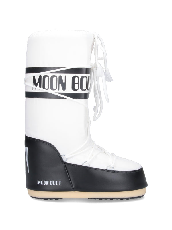 Icon Logo Lace-Up Boots