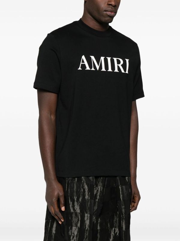 Amiri Black Half Sleeve
