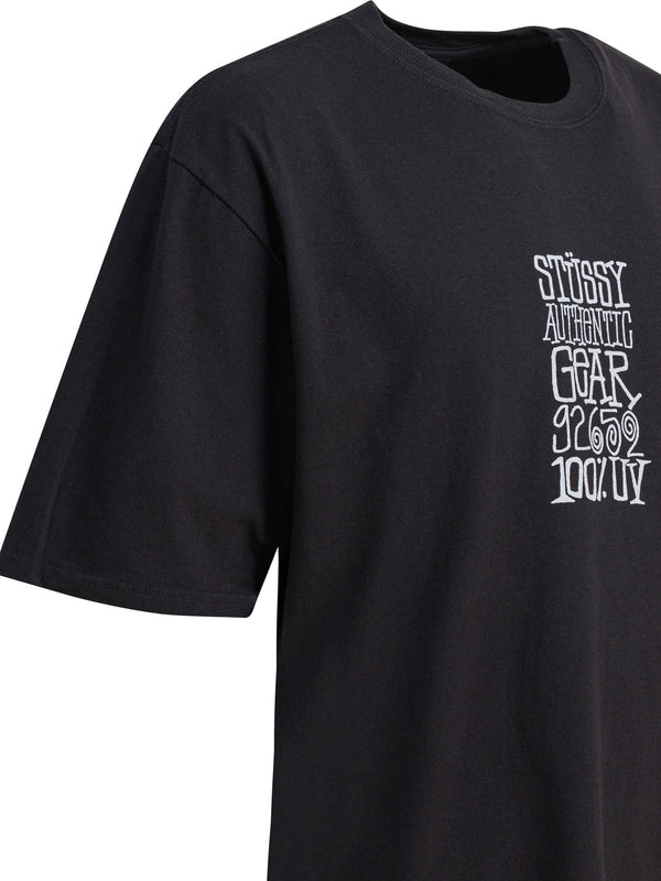 Stussy Black Half Sleeve