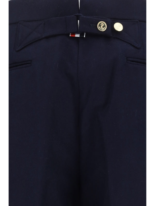 4-bar Tailored Wool Pants