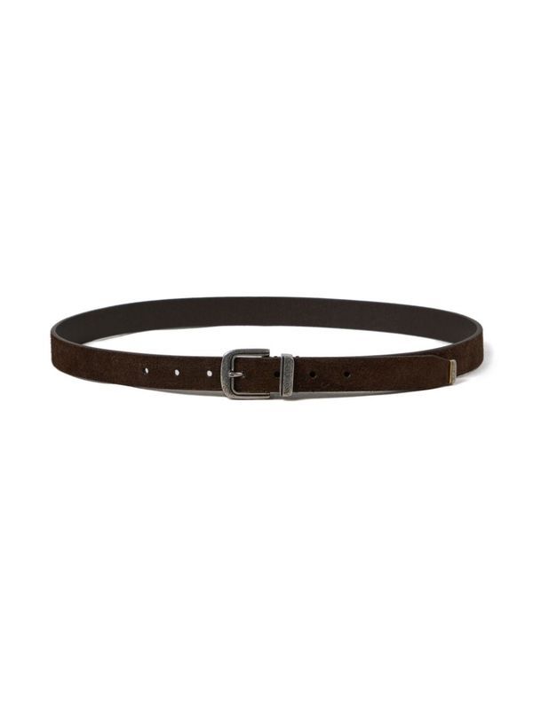 Buckle Suede Belt