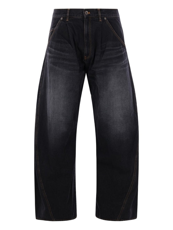 Khoki Black Denim Pants