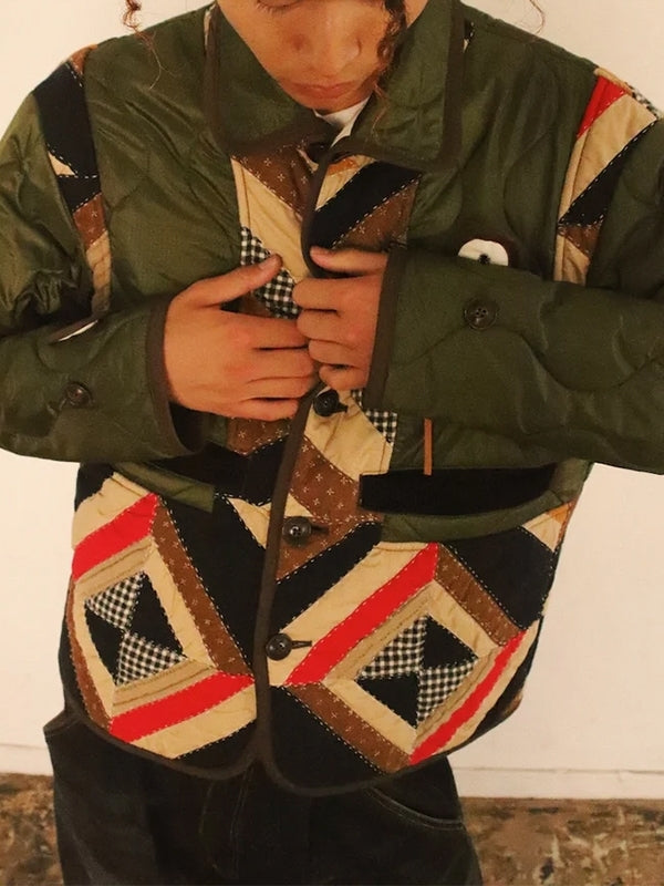 Quilted Patch Jacket
