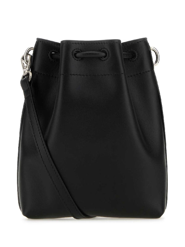 BUCKET BAGS BONBONBCKTNSMNHUT BLAANTSIL Black Bucket Bags