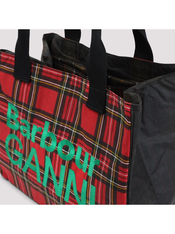 Barbour Red Tote Bags