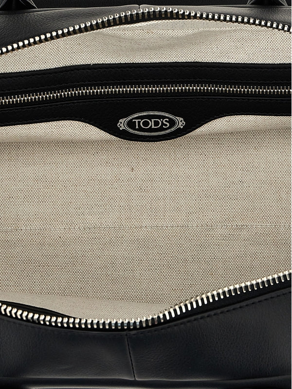TOD'S - Darsena
  Leather Medium Tote Bag - Jente