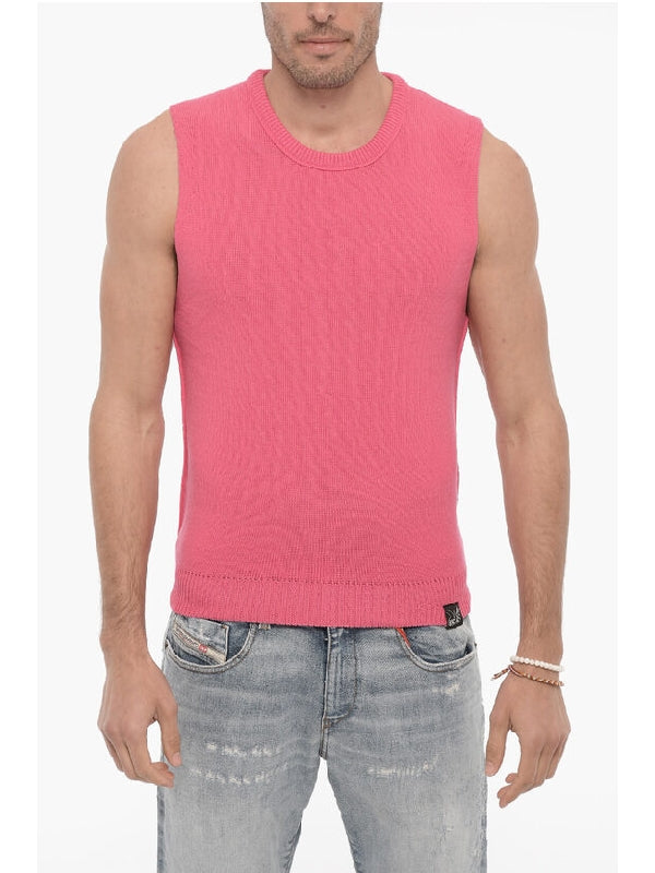 Crewneck Sleeveless Knit