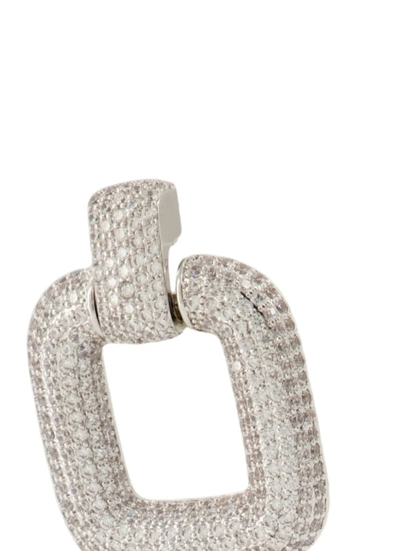 Self-Portrait Silver Earrings