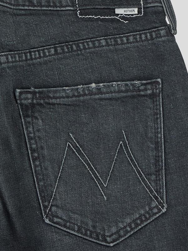 Back Logo Denim Pants