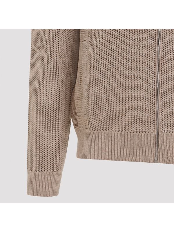 Logo Patch Wool Cashmere
  Cardigan