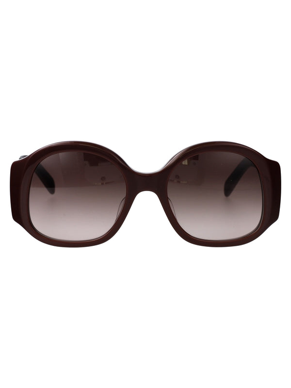 Triomphe Logo Temple Sunglasses