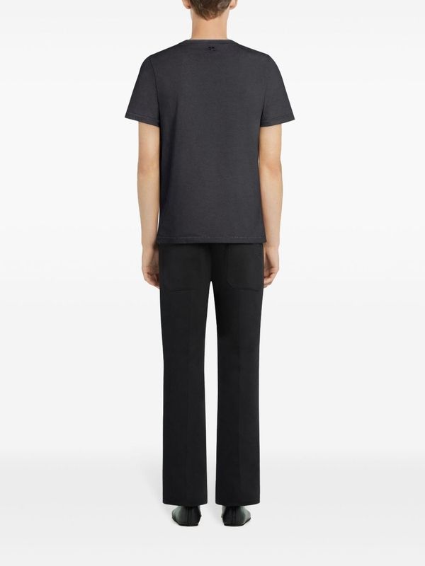 Logo Print Cotton Short-sleeve T-shirt