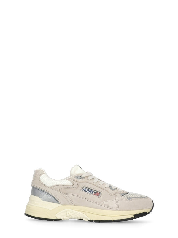 Autry Beige Low Top Sneakers