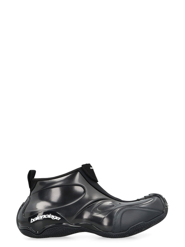 Basketball Black Low-Top Sneakers