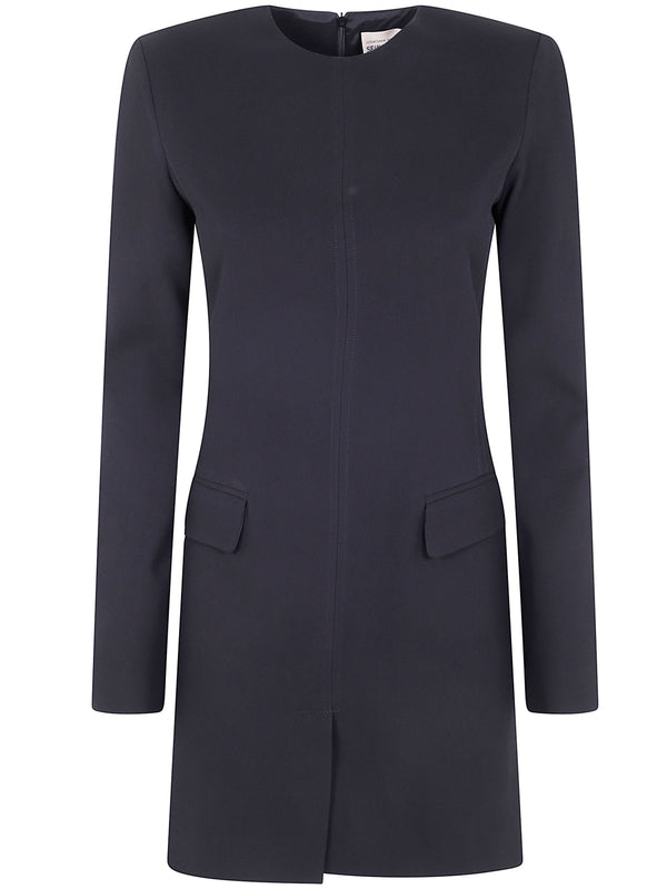 Semi-Couture Navy Mini Dress