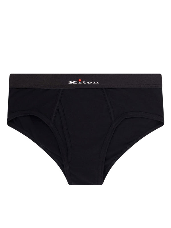 Logo Banded Cotton Brief Underwear