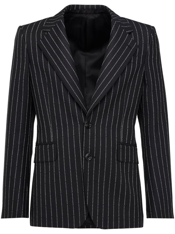 Alexander Mcqueen Black Trench Coat