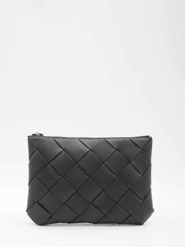 Diago Leather Large Clutch - Jente