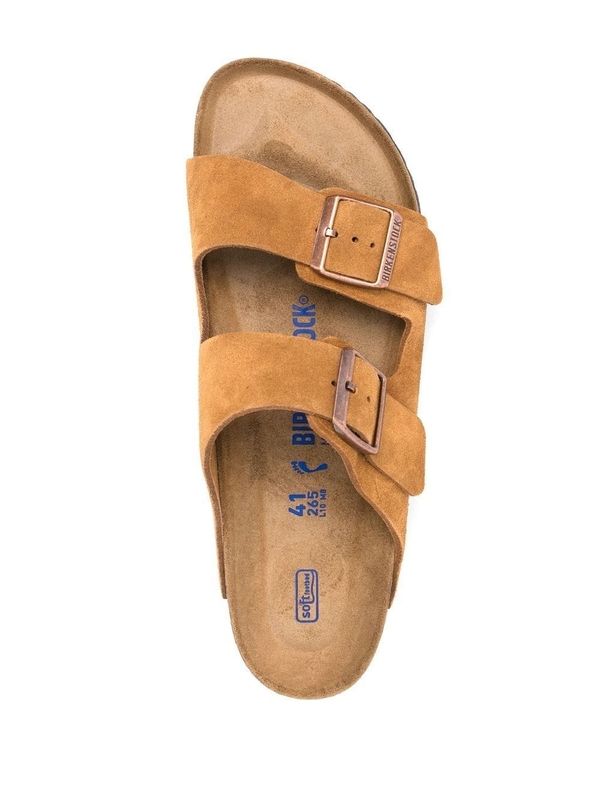 Arizona Strap Suede Sandals