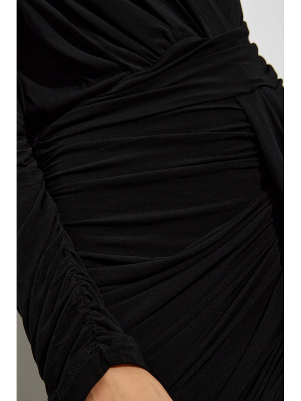 Zorah
  Asymmetric Draped Dress