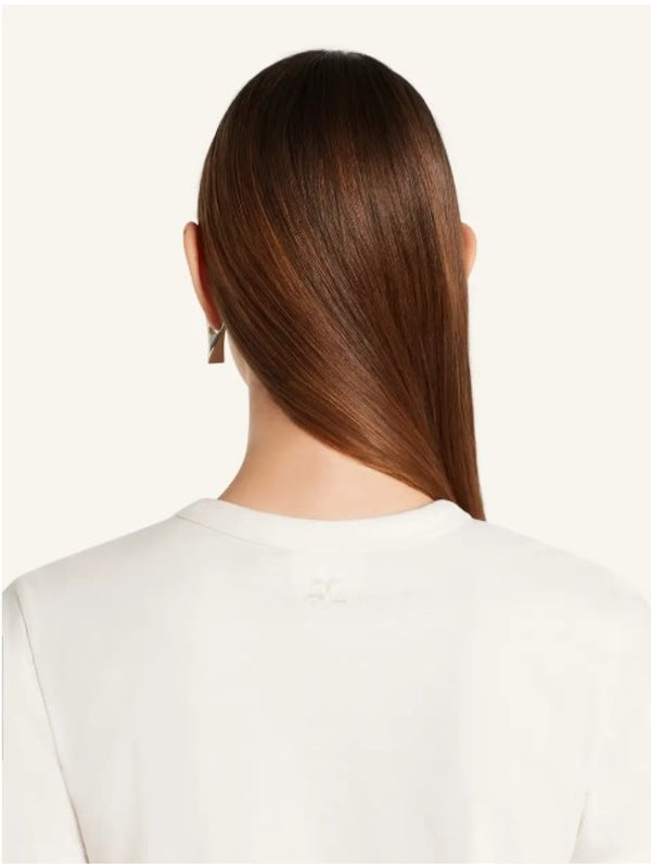 Courrèges White Half Sleeve