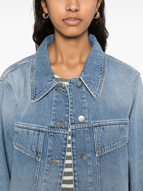 Distress Denim
  Jacket