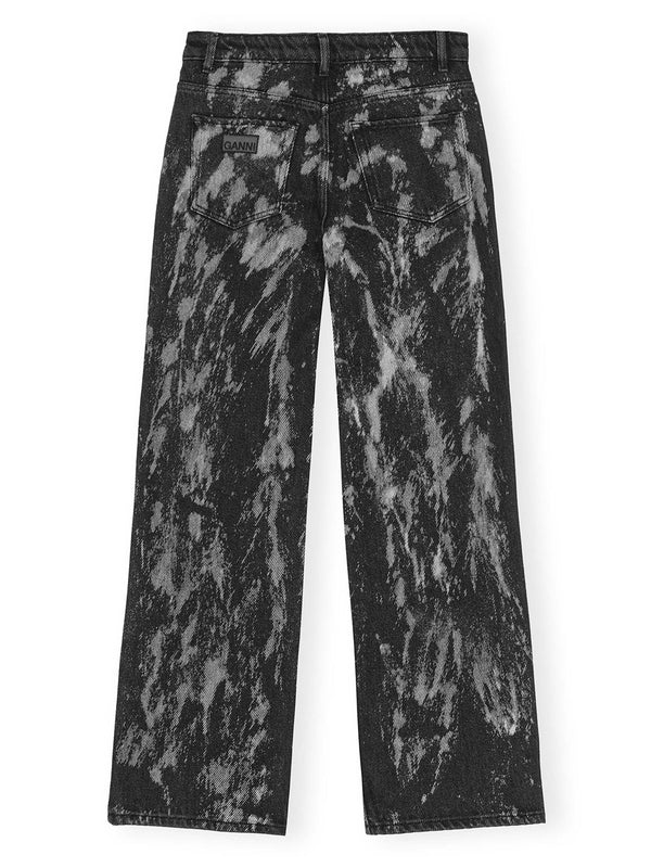 All-Over Printing Denim Pants