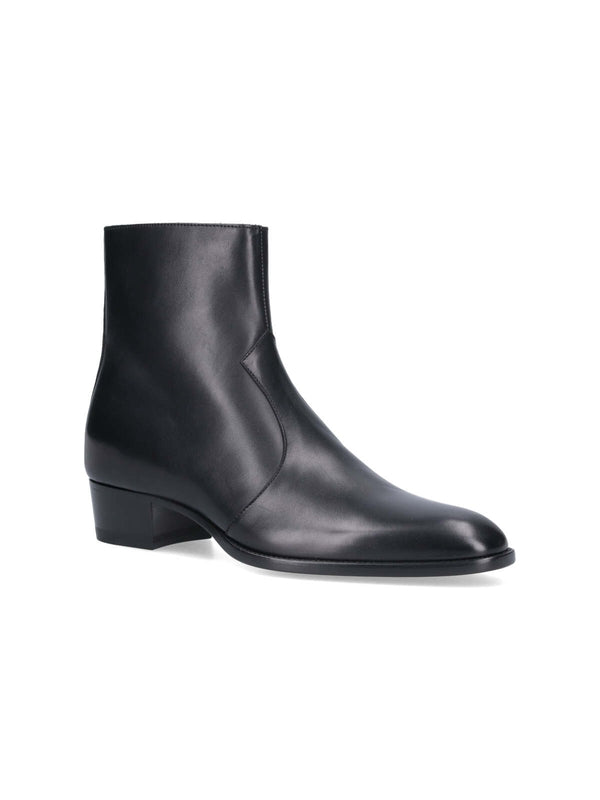 Wyatt Leather Ankle Boots