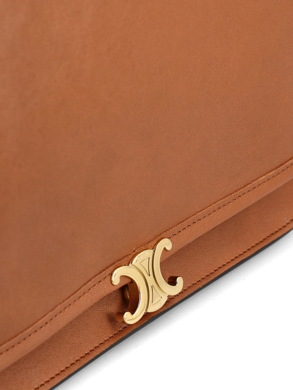 Celine Besace Brown Shoulder Bag