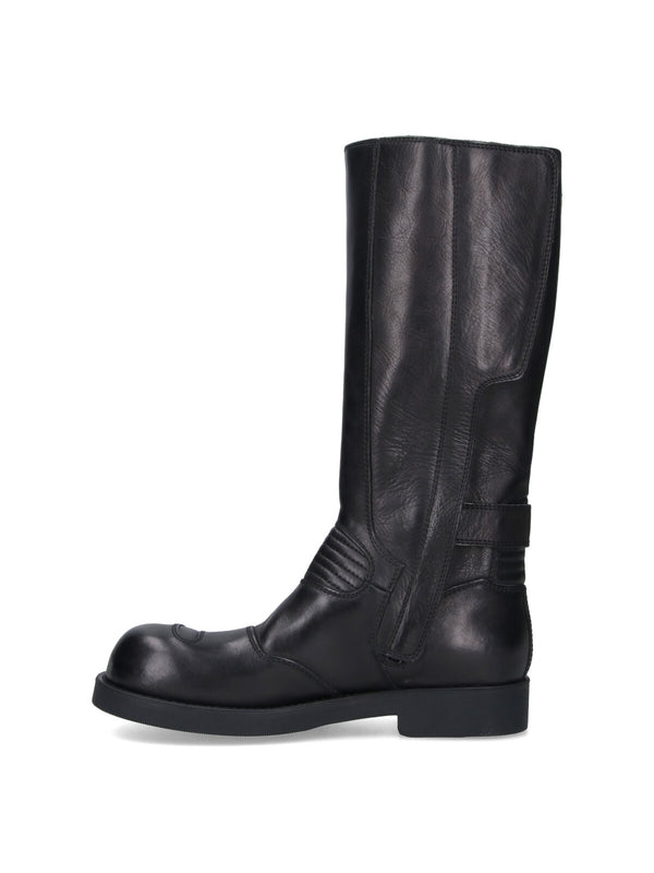 Mm6 Maison Margiela Black Middle Boots