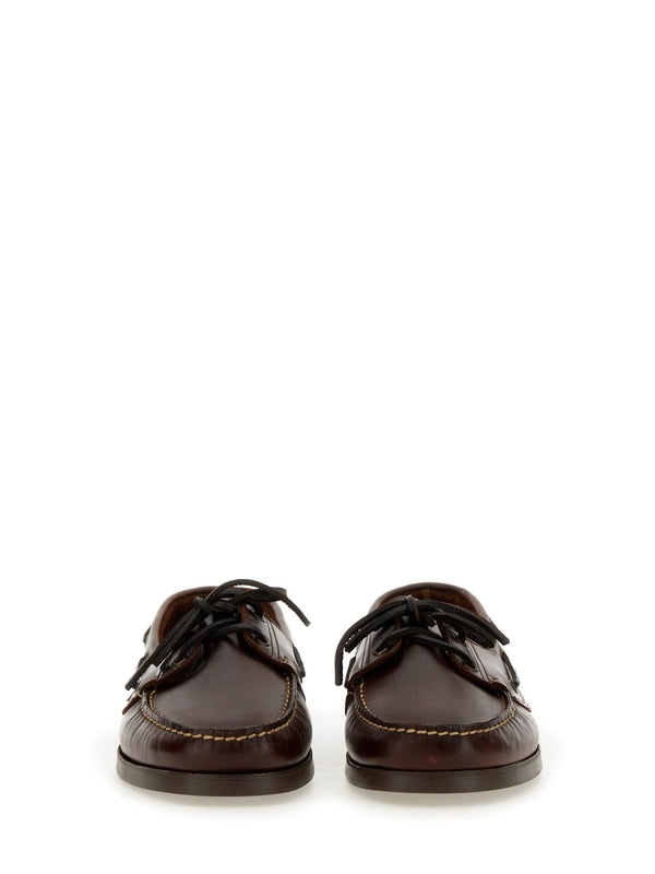 Paraboot Brown Boat Shoes