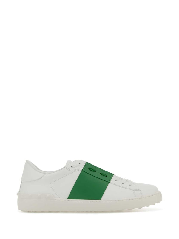 Valentino White Low Top Sneakers
