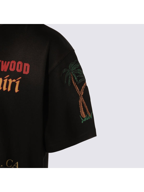 Amiri Black Half Sleeve