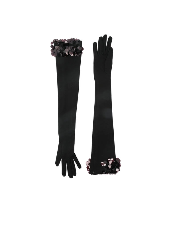 David Koma Black Other Fabric Gloves