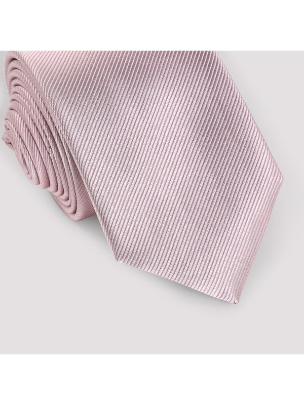 Diagonal Stripe Silk Necktie