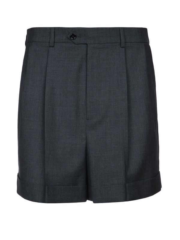 Tailored Wool Shorts