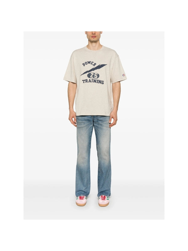 Champion Beige Half Sleeve