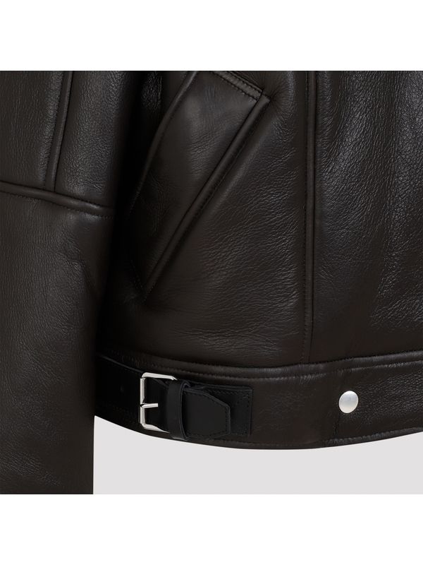 Acne Studios - Lambskin Shearling Mustang Jacket - Jente