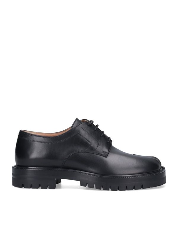 Tabi Leather Lace-Up Shoes