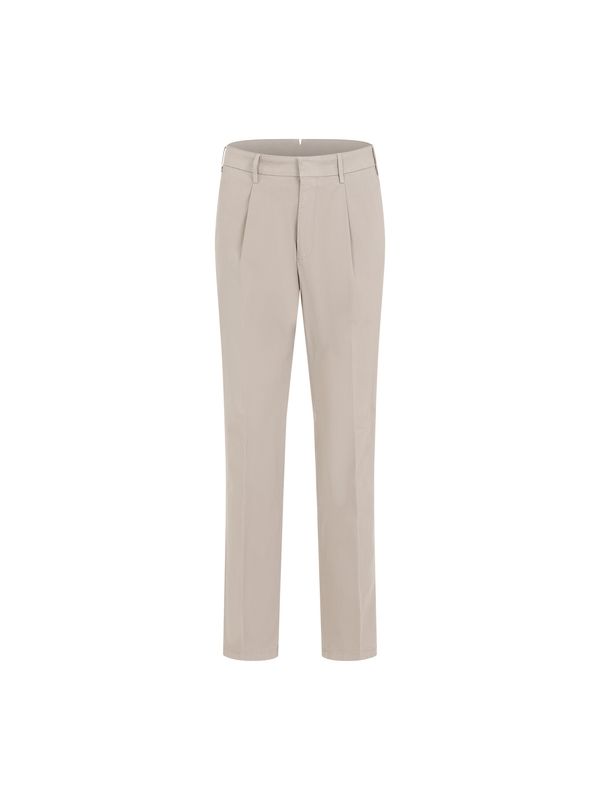 Cotton Blend Tailored Pants