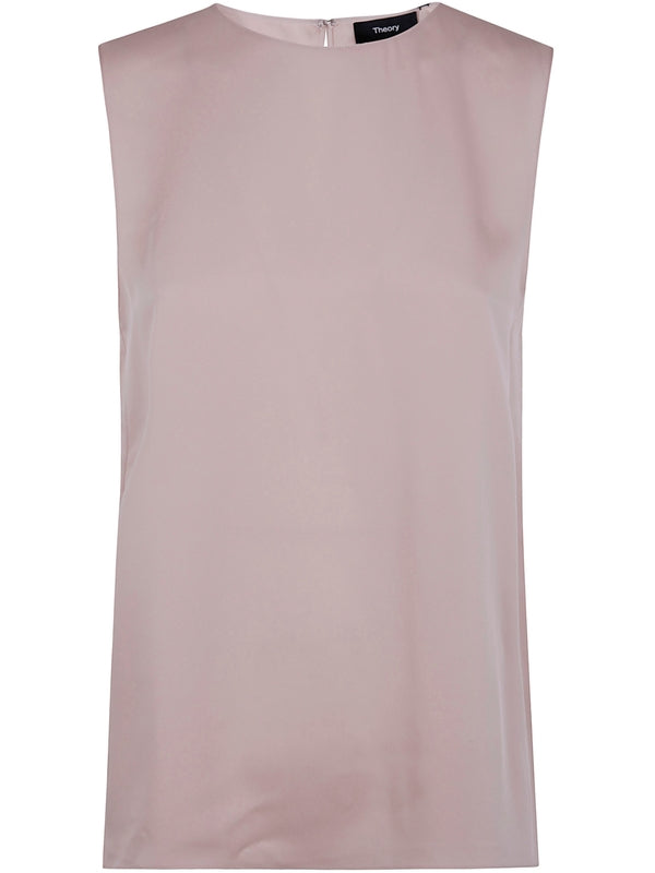 Theory Pink Sleeveless Top