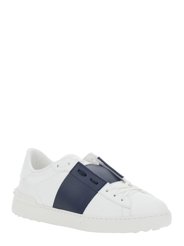 Valentino White Low Top Sneakers