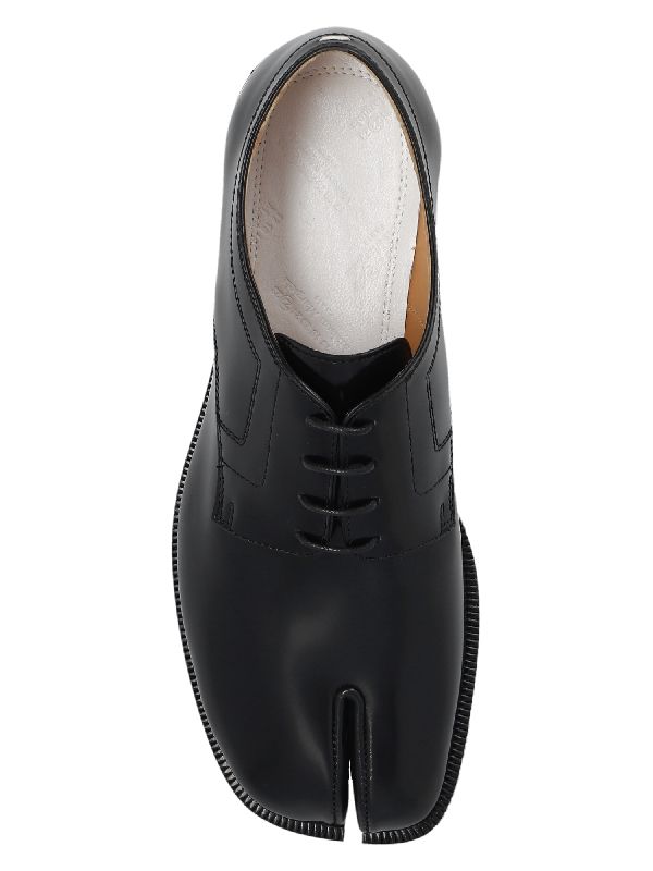 Tabi Patent Leather Lace-Up
  Shoes