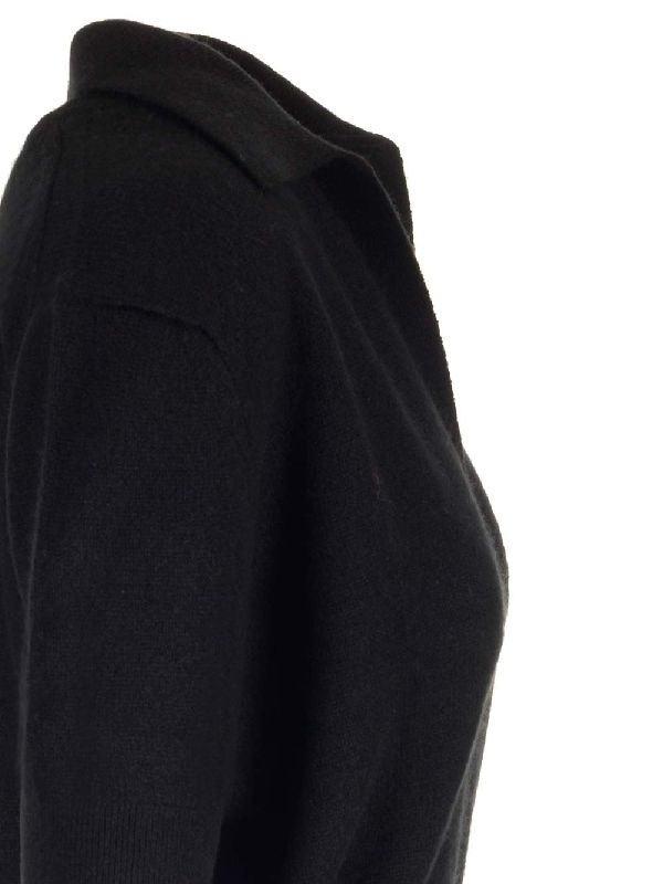 Cashmere Polo Short Sleeve Knit