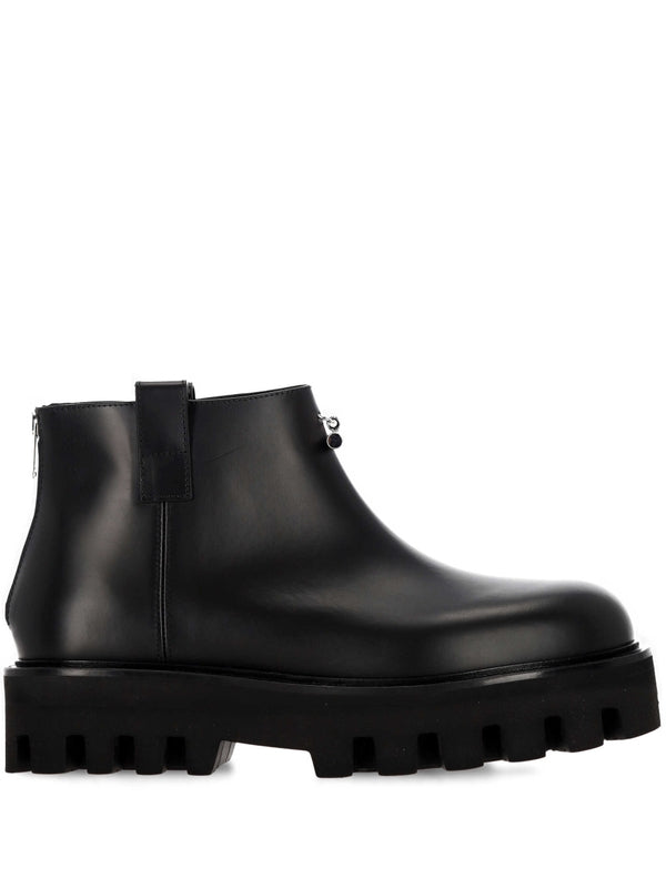 Alexander Mcqueen Black Ankle Boots