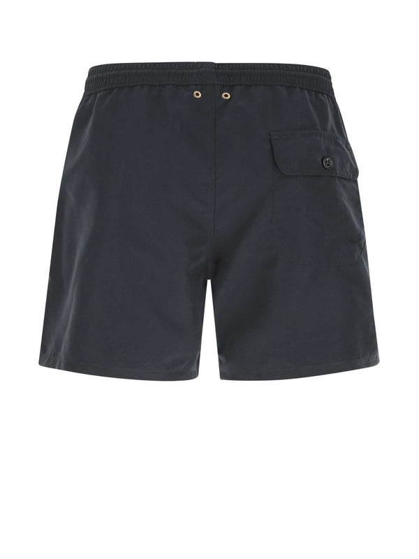 Agnona Navy Swim Shorts