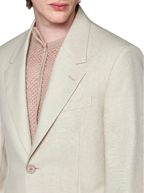 Wool Single Tailored Jacket