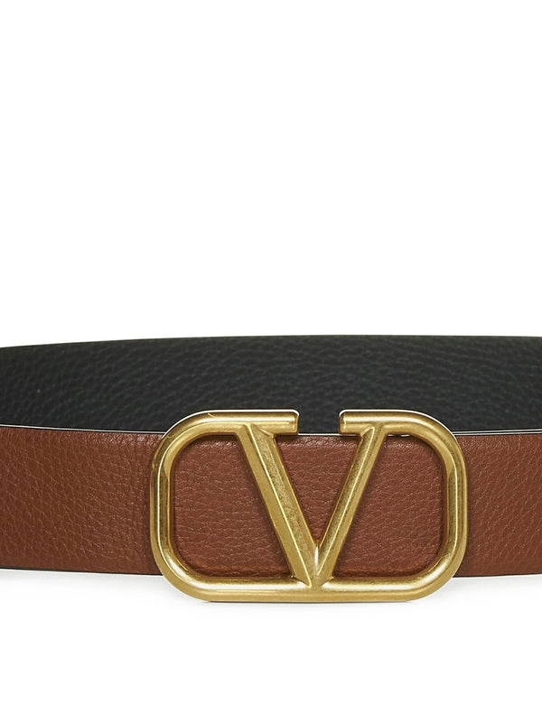 V Logo Signature Reversible
  Belt