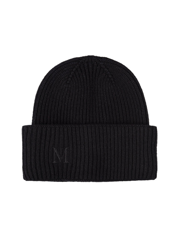 Logo Embroidered Cashmere Beanie