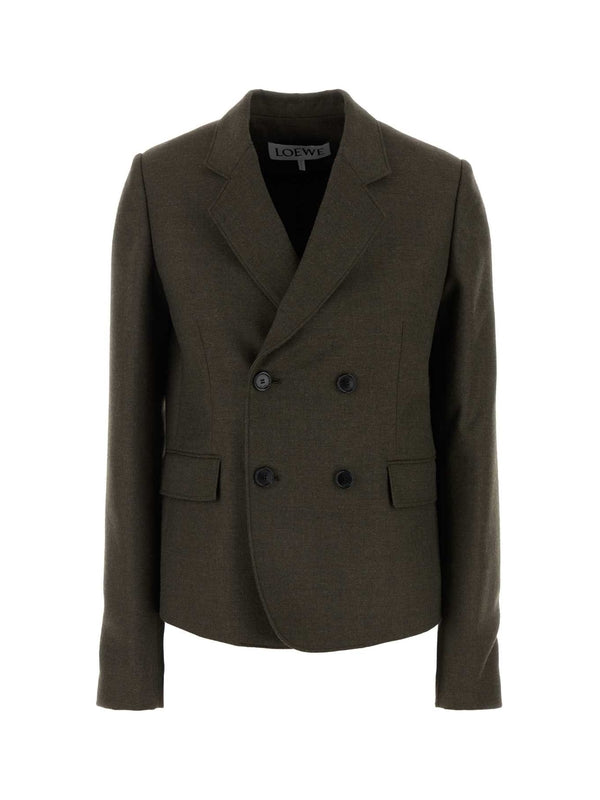 Double Breasted Wool Jacket